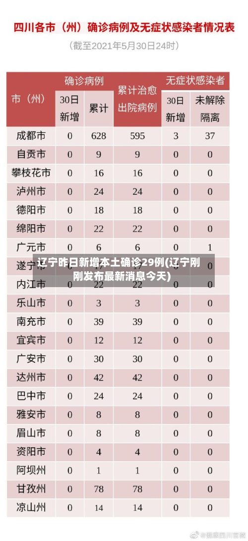 辽宁昨日新增本土确诊29例(辽宁刚刚发布最新消息今天)-第2张图片
