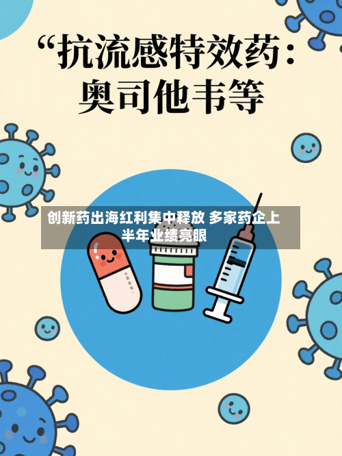 创新药出海红利集中释放 多家药企上半年业绩亮眼