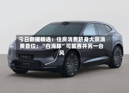 今日数据精选：住房消费跻身大宗消费首位；“白海豚”可能吞并另一台风