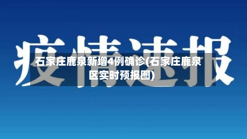 石家庄鹿泉新增4例确诊(石家庄鹿泉区实时预报图)