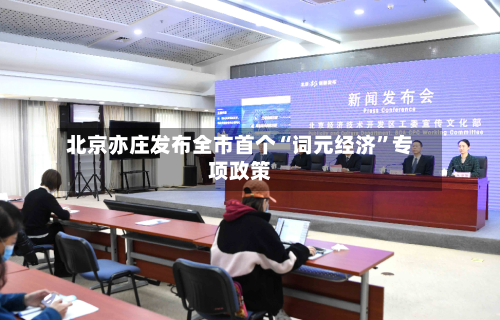 北京亦庄发布全市首个“词元经济	”专项政策-第3张图片