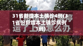 31省新增本土确诊4例(31省份新增本土确诊病例1例)-第3张图片