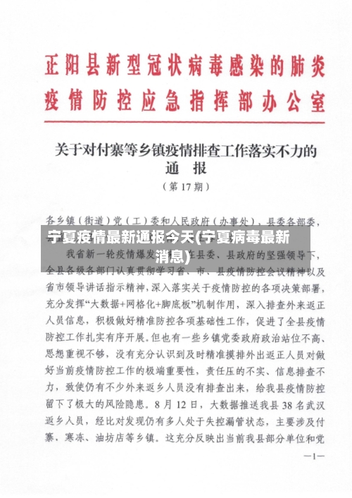 宁夏疫情最新通报今天(宁夏病毒最新消息)-第2张图片