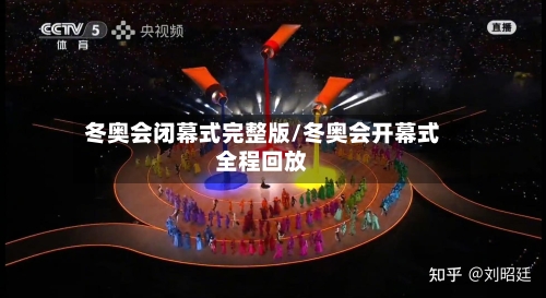 冬奥会闭幕式完整版/冬奥会开幕式全程回放-第2张图片
