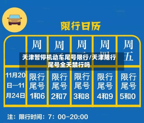 天津暂停机动车尾号限行/天津限行尾号全天禁行吗-第2张图片