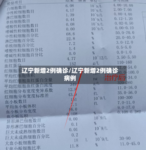 辽宁新增2例确诊/辽宁新增2例确诊病例