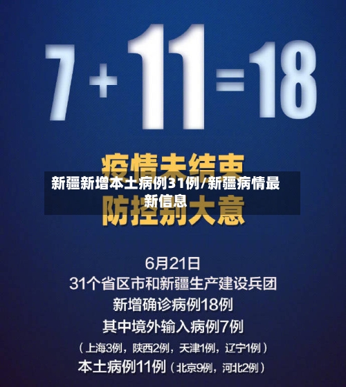 新疆新增本土病例31例/新疆病情最新信息