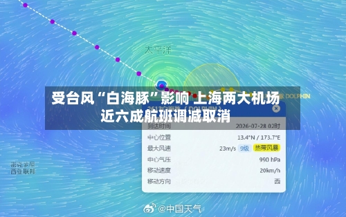 受台风“白海豚”影响 上海两大机场近六成航班调减取消