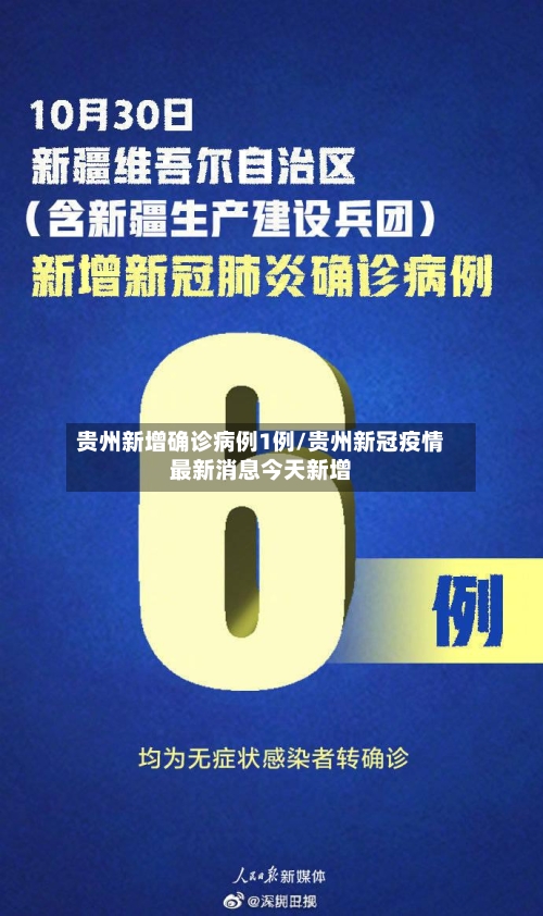 贵州新增确诊病例1例/贵州新冠疫情最新消息今天新增-第2张图片