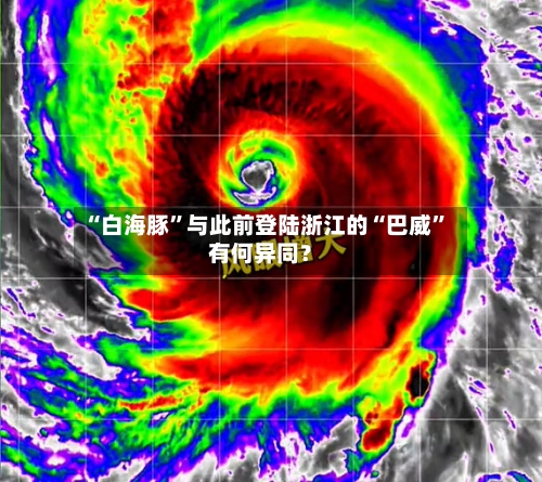 “白海豚”与此前登陆浙江的“巴威”有何异同？-第2张图片
