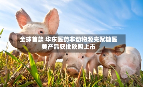 全球首款 华东医药非动物源壳聚糖医美产品获批欧盟上市-第2张图片