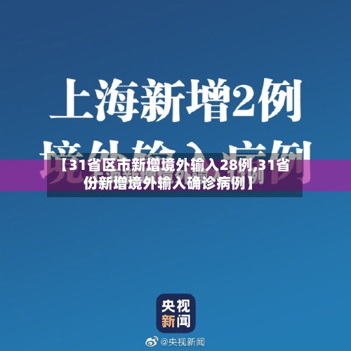 【31省区市新增境外输入28例,31省份新增境外输入确诊病例】-第2张图片