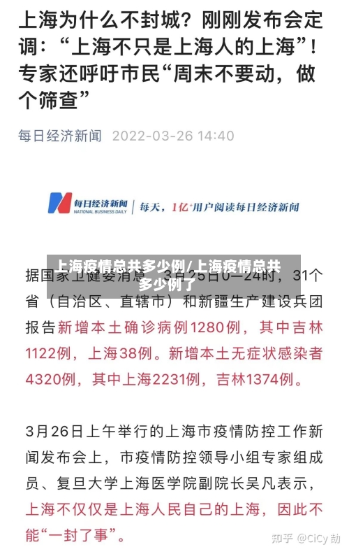 上海疫情总共多少例/上海疫情总共多少例了