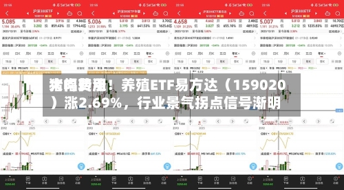 猪肉费用大幅转涨！养殖ETF易方达（159020）涨2.69%，行业景气拐点信号渐明
