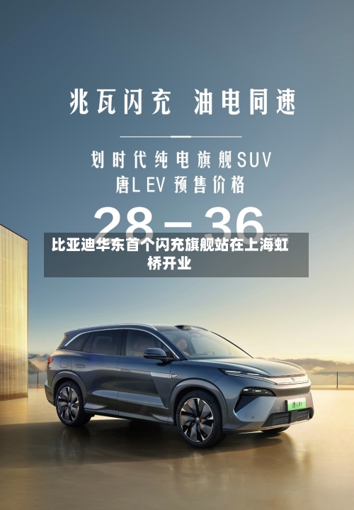 比亚迪华东首个闪充旗舰站在上海虹桥开业-第3张图片