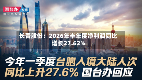 长青股份：2026年半年度净利润同比增长27.62%