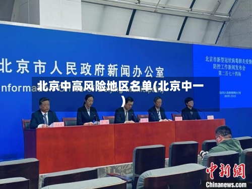 北京中高风险地区名单(北京中一)-第2张图片