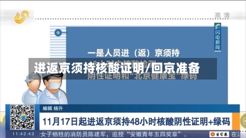 进返京须持核酸证明/回京准备-第2张图片