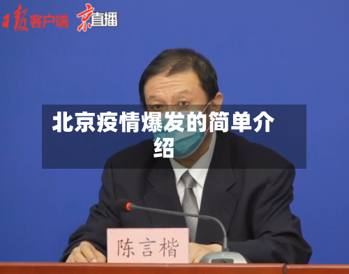 北京疫情爆发的简单介绍