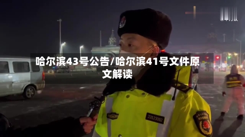 哈尔滨43号公告/哈尔滨41号文件原文解读-第3张图片