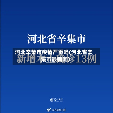河北辛集市疫情严重吗(河北省辛集市最新闻)