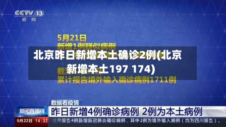 北京昨日新增本土确诊2例(北京新增本土197 174)