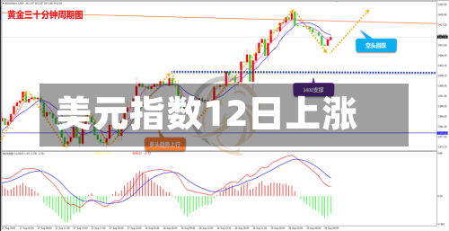 美元指数12日上涨
