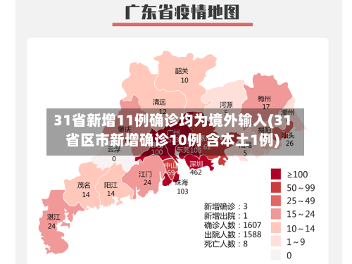 31省新增11例确诊均为境外输入(31省区市新增确诊10例 含本土1例)