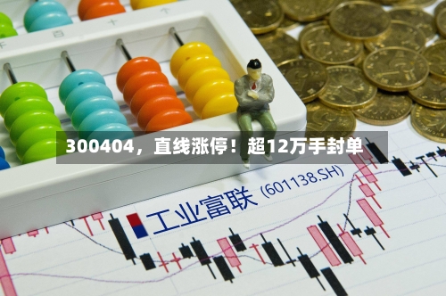 300404，直线涨停！超12万手封单