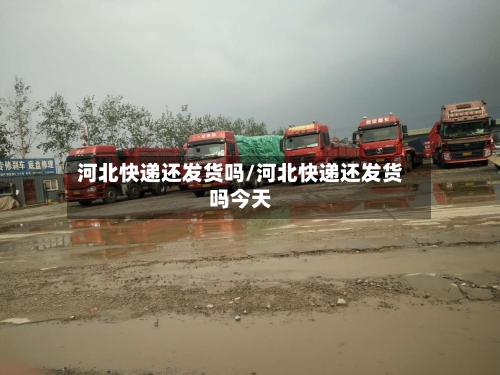 河北快递还发货吗/河北快递还发货吗今天-第2张图片