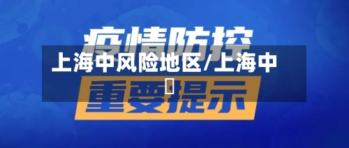 上海中风险地区/上海中峘