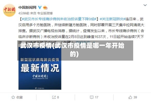 武汉市疫情(武汉市疫情是哪一年开始的)-第2张图片