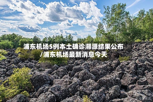 浦东机场5例本土确诊溯源结果公布/浦东机场最新消息今天-第2张图片