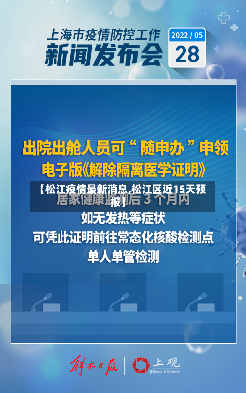 【松江疫情最新消息,松江区近15天预报】