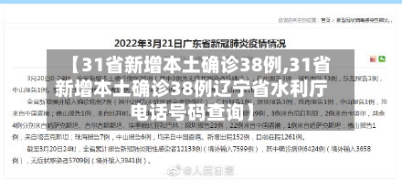 【31省新增本土确诊38例,31省新增本土确诊38例辽宁省水利厅电话号码查询】