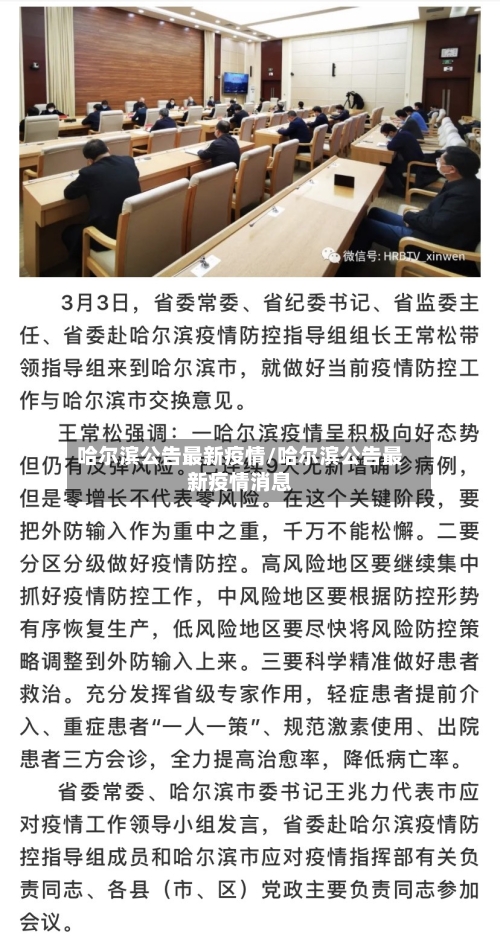 哈尔滨公告最新疫情/哈尔滨公告最新疫情消息-第2张图片