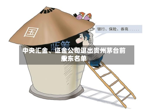 中央汇金、证金公司退出贵州茅台前十股东名单