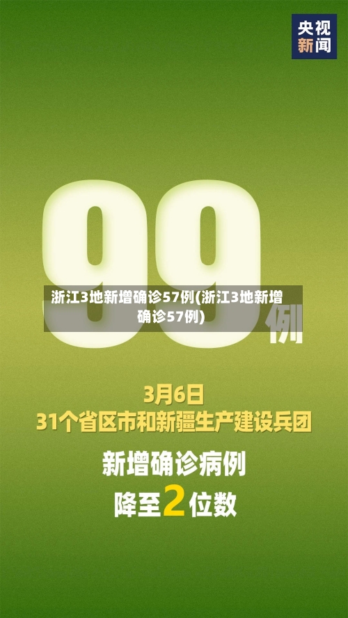 浙江3地新增确诊57例(浙江3地新增确诊57例)