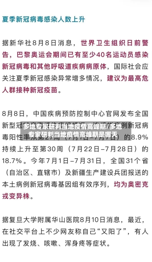 多地专家研判当地疫情高峰期/多地专家研判当地疫情高峰期是哪天