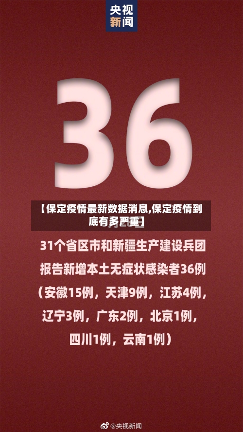 【保定疫情最新数据消息,保定疫情到底有多严重】