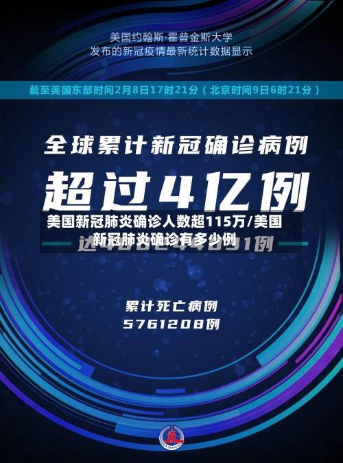 美国新冠肺炎确诊人数超115万/美国新冠肺炎确诊有多少例-第2张图片