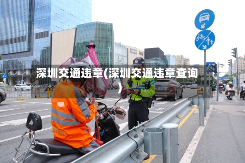 深圳交通违章(深圳交通违章查询)-第2张图片