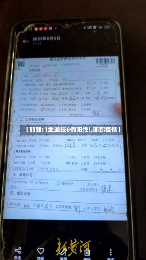 【邯郸:1地通报6例阳性!,邯郸疫情】-第2张图片