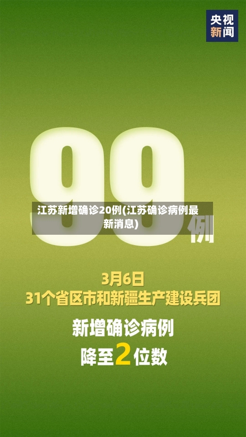 江苏新增确诊20例(江苏确诊病例最新消息)-第2张图片