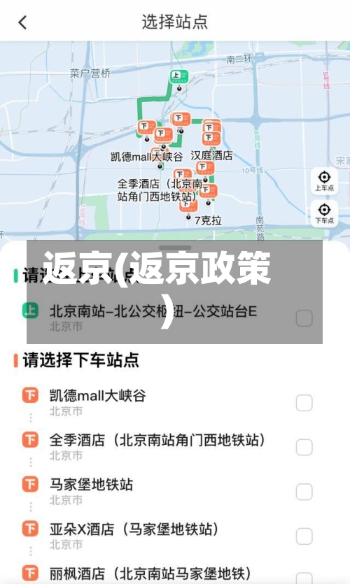 返京(返京政策)