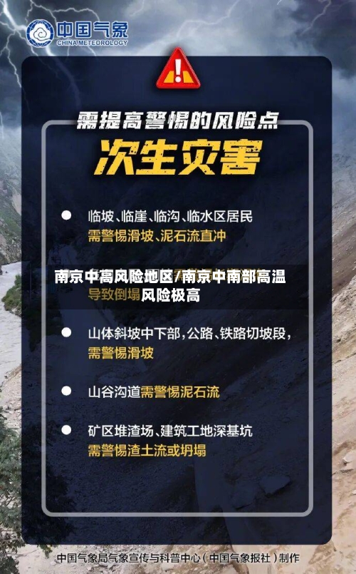 南京中高风险地区/南京中南部高温风险极高-第3张图片
