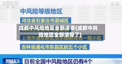 成都中风险地区全部清零(成都中风险地区全部清零了)-第2张图片