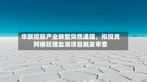 华联控股产业转型突然遇阻，拟投资阿根廷锂盐湖项目触发审查-第3张图片