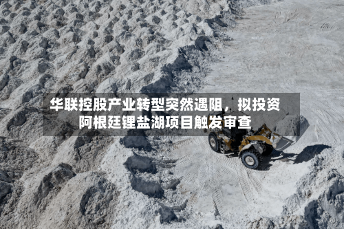华联控股产业转型突然遇阻，拟投资阿根廷锂盐湖项目触发审查