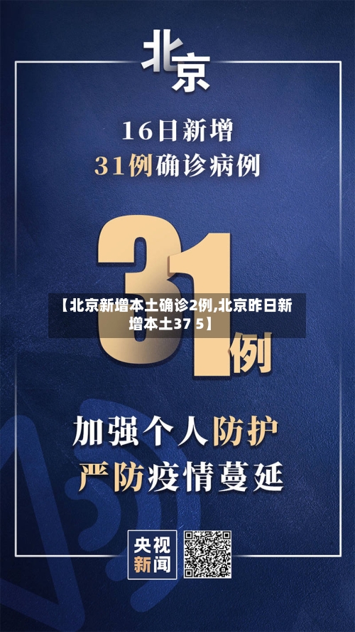 【北京新增本土确诊2例,北京昨日新增本土37 5】-第2张图片